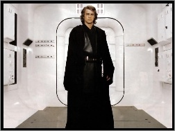 pomieszczenie, Hayden Christensen, Star Wars, czarny